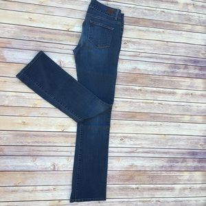 Paige Hidden Boot Blue Jeans Size 27